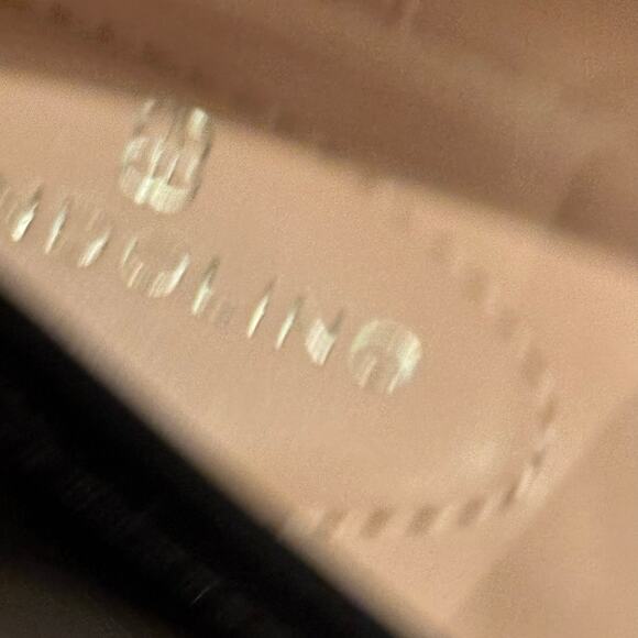 Bandolino Korrar Patent Bow Loafers Slip-On Faux Leather Black Size 11M NWOB - Picture 6 of 12